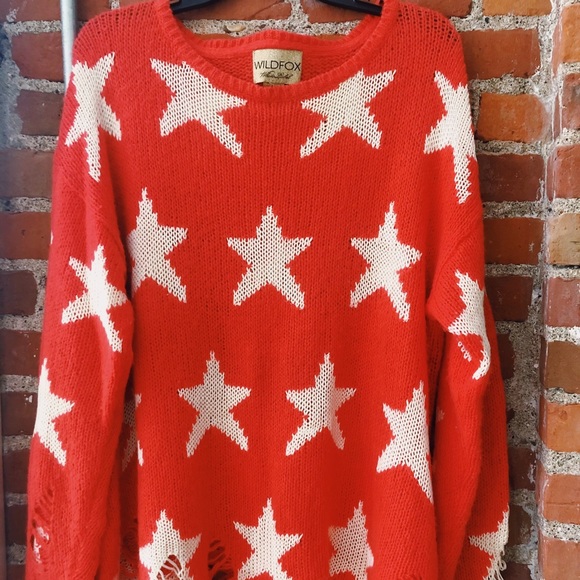 wildfox star sweater